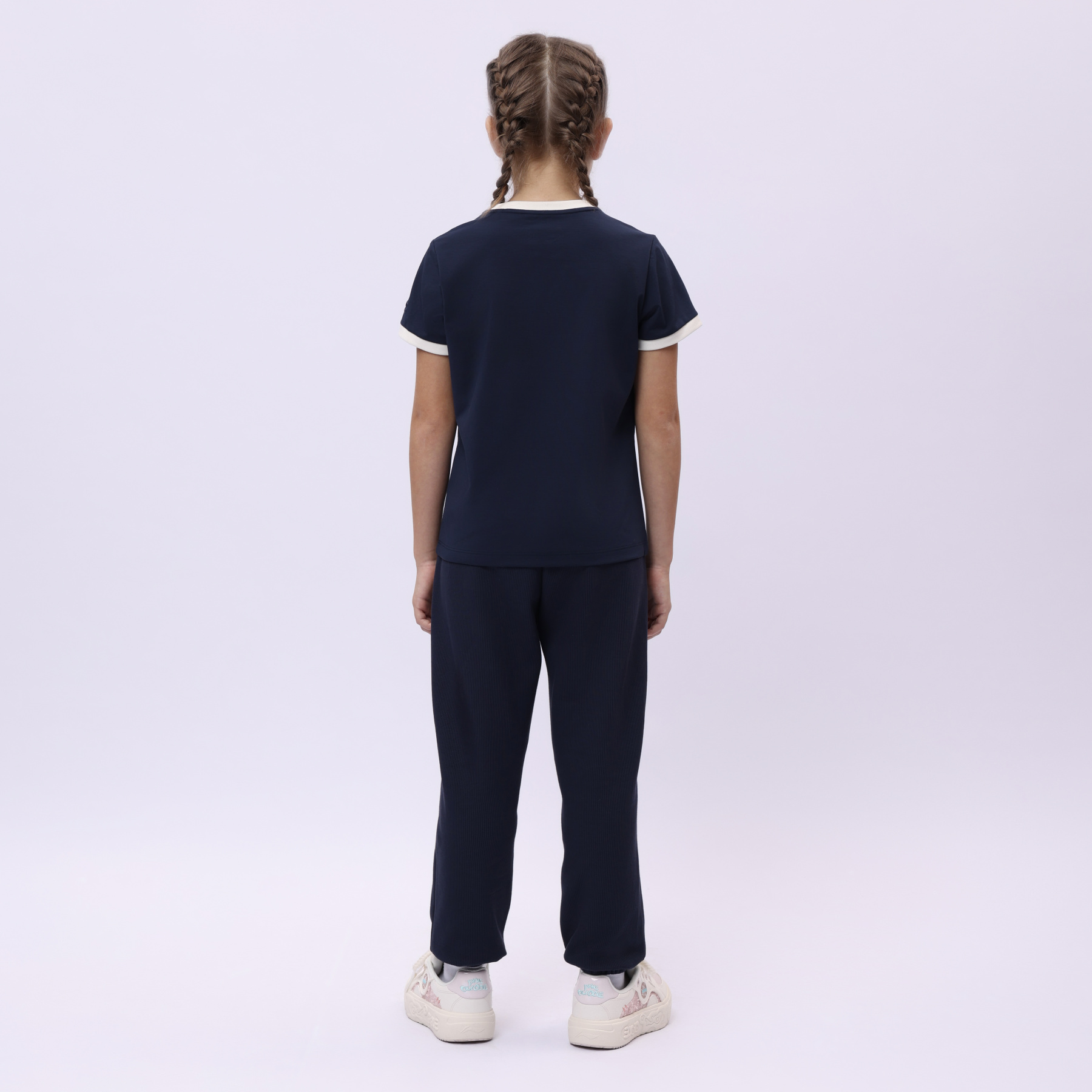 YHSU162-3 Футболка S/S темно-синяя